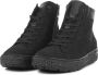 HARTJES Hoge Sneakers Dames Nub Mid Sneaker Maat: 41 5 Materiaal: Suède Kleur: Zwart - Thumbnail 5