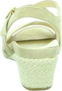 HASSIA Beige Sandalen Varese Stijl Beige Dames