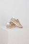 HASSIA Beige Sneakers met Suède en Gevlochten Details Beige Dames - Thumbnail 2