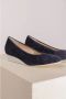 HASSIA Blauwe Oceaan Marine Slip-On Sleehak Sandaal Blue Dames - Thumbnail 4