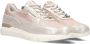 Hassi-A Hassia Bordeaux1 Lage sneakers Leren Sneaker Dames Goud - Thumbnail 3