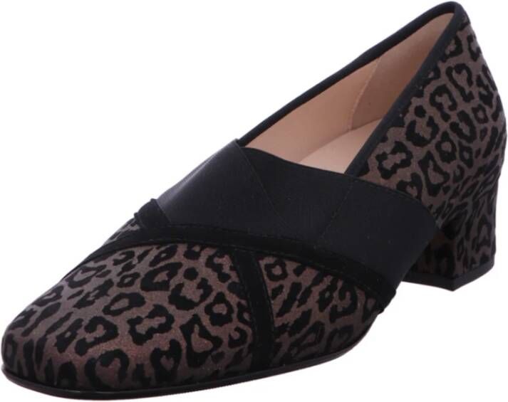 HASSIA Elegante Blokhak Pumps Black Dames