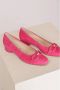 HASSIA Fuchsia Pumps met Vierkante Neus en Gesp Detail Pink Dames - Thumbnail 4