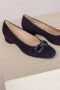 HASSIA Loafer met Spiegelnaden en Kettingdetail Blue Dames - Thumbnail 4