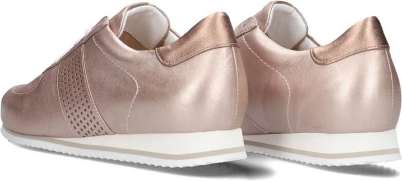 HASSIA Roze Metallic Lage Sneakers Piacenza 1 Pink Dames