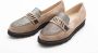 HASSIA Taupe Pixel Loafers voor vrouwen Beige Dames - Thumbnail 3