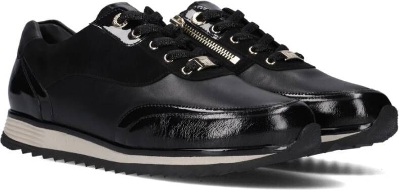 HASSIA Zwarte Sneakers Stijlvol Model Black Dames