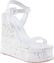 Haus OF Honey Lakleren Sandalen White Dames - Thumbnail 2