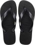 Havaianas Comfortabele Flip Flops met Sense Straps Black Dames - Thumbnail 6