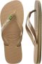 Havaianas Teenslippers Brasil Logo zomerschoen slippers poolslides met logo-opschrift - Thumbnail 9