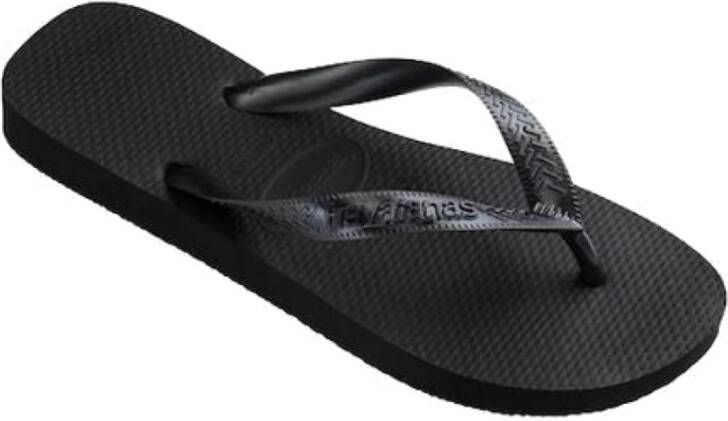 Havaianas Comfortabele Flip Flops met Sense Straps Black Dames