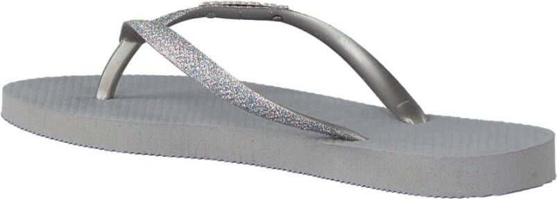 Havaianas Glitter Slim Slippers Gray Dames