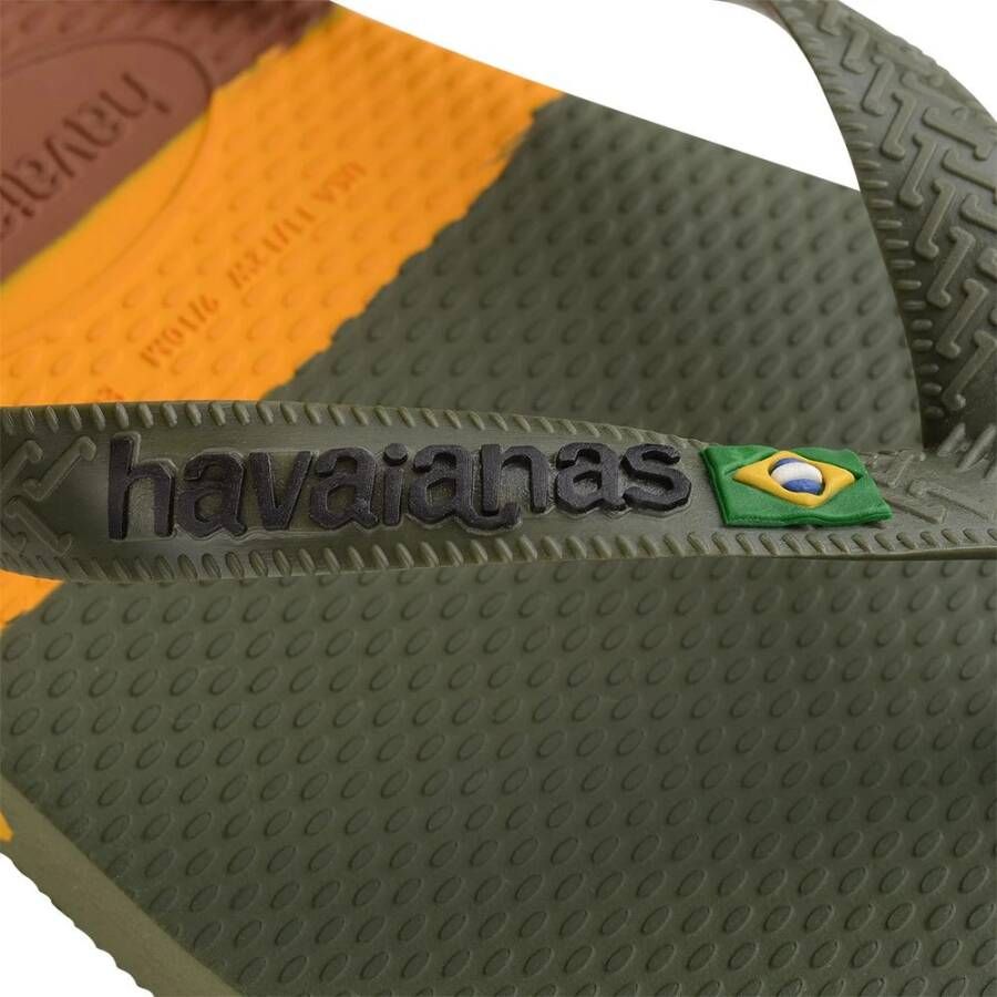 Havaianas H. Brazilië Tech II Groen Heren