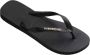 Havaianas Hav. Logo Metallic 41 42 Flip-flops Black Dames - Thumbnail 2