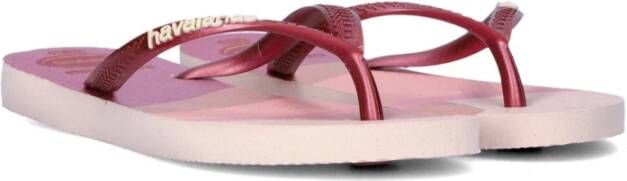 Havaianas Meisjes Slim Palette Glow Slippers Pink Dames