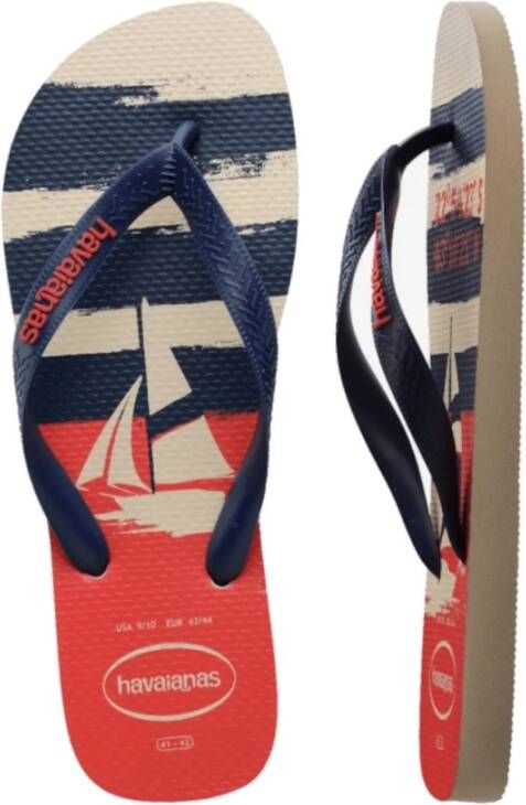 Havaianas Nautische Flip Flops Blue Heren