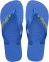 Havaianas Neon Logo Flip Flops Blue Heren - Thumbnail 2