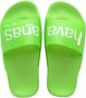 Havaianas Neon Logo Slide Sandalen Green Dames - Thumbnail 2