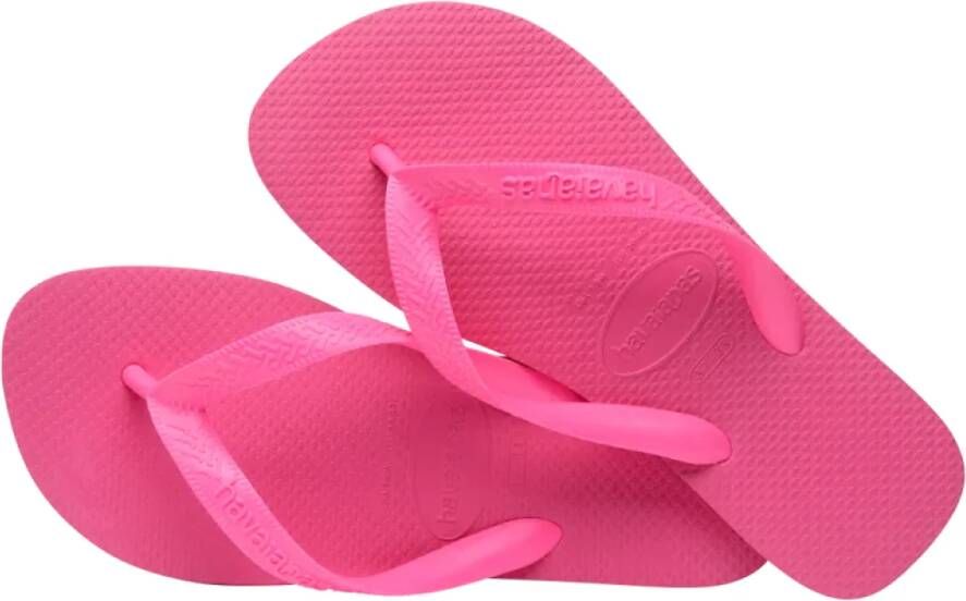 Havaianas Roze Faux Flip Flops Pink Dames