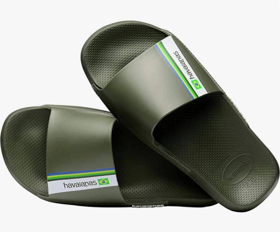 Havaianas Sliders Groen Unisex