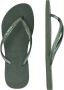 Havaianas Slim glitter II Groen Rubber Teenslippers Dames - Thumbnail 13