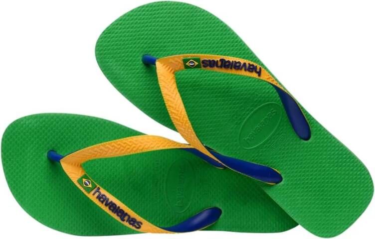 Havaianas Stijlvolle Heren Slippers Green Heren