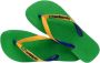 Havaianas Brasil Mix teenslippers groen geel Rubber 27 28 - Thumbnail 4