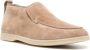 Henderson Baracco Beige Suède Instappers met Fleece Voering Beige Heren - Thumbnail 4