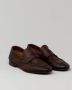 Henderson Baracco Klassieke Suede Flex Mocassin Brown Heren - Thumbnail 8