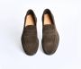 Henderson Baracco Fluwelen Loafer met leren zool Brown Heren - Thumbnail 3