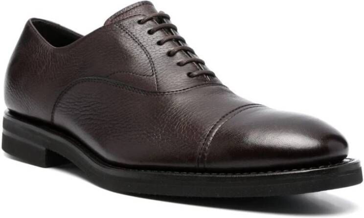 Henderson Baracco Lace Up Derby Schoenen Brown Heren