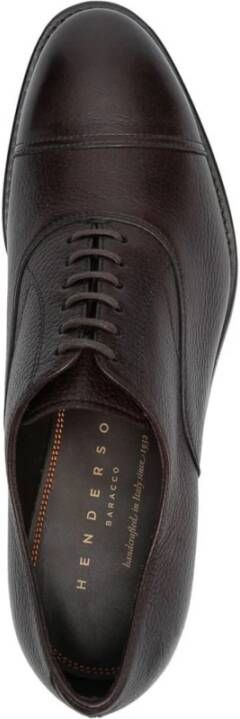 Henderson Baracco Lace Up Derby Schoenen Brown Heren