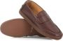 Henderson Bruine Instap Leren Schoenen Brown Heren - Thumbnail 1