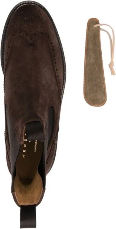 Henderson Bruine Platte Schoenen Brown Heren