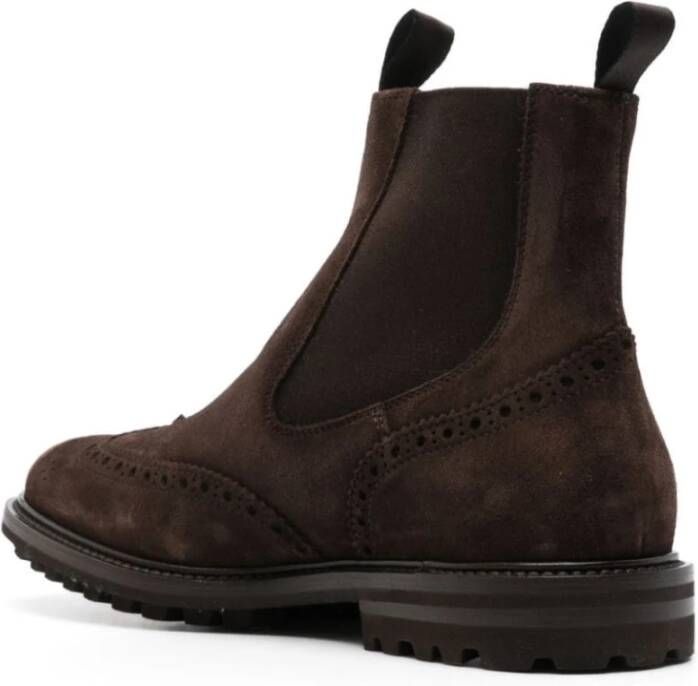 Henderson Bruine Platte Schoenen Brown Heren