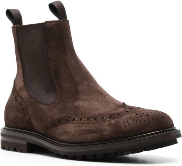 Henderson Bruine Platte Schoenen Brown Heren