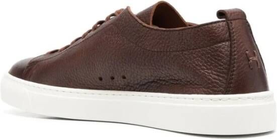 Henderson Byron Leren Sneakers voor Mannen Brown Heren