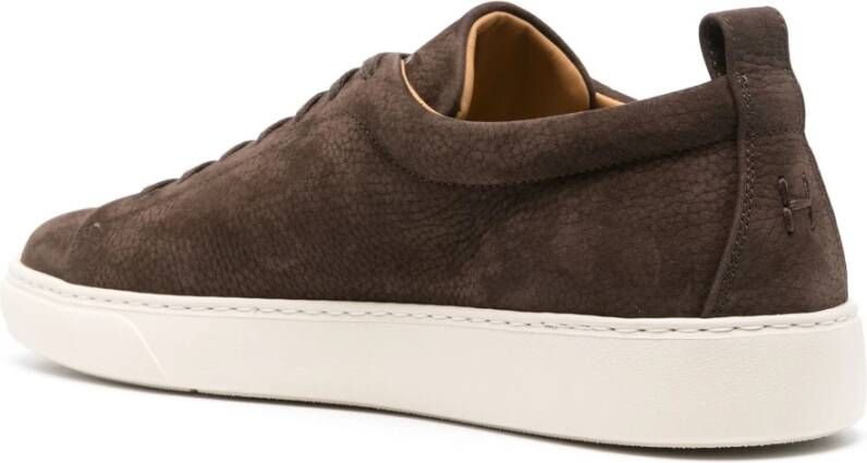 Henderson Colby Nubuck Taupe Sneakers Gray Heren