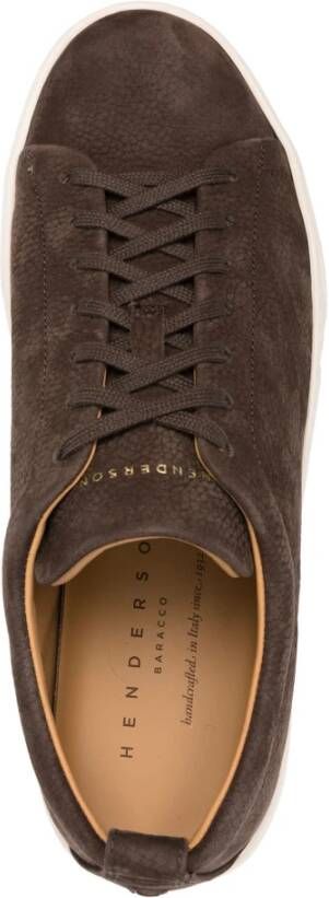 Henderson Colby Nubuck Taupe Sneakers Gray Heren