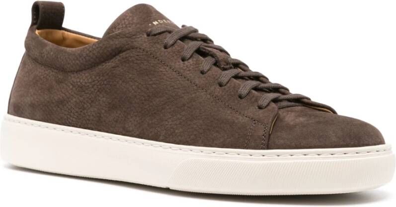 Henderson Colby Nubuck Taupe Sneakers Gray Heren