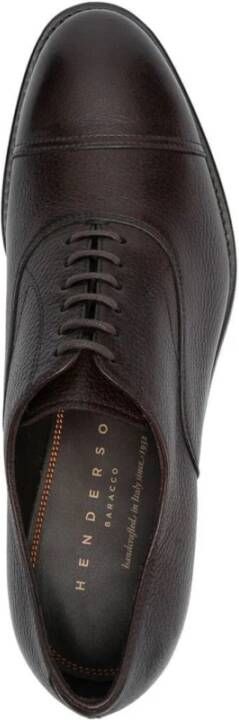 Henderson Lace Up Derby Schoenen Brown Heren