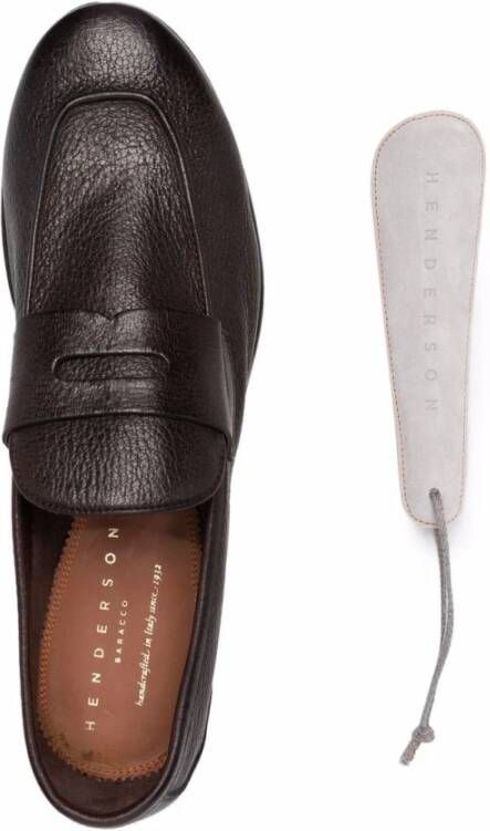 Henderson Leren Loafers Brown Heren