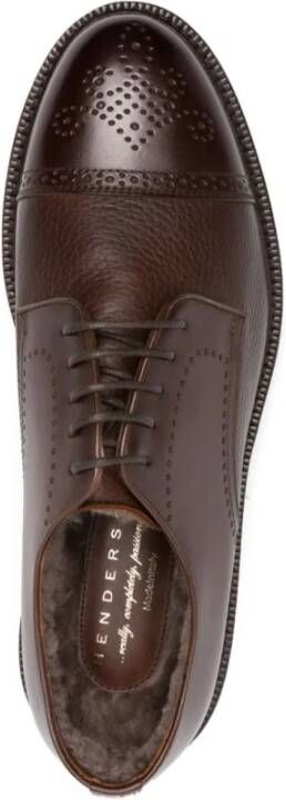 Henderson Leren Oxford Schoenen Brown Heren