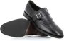 Henderson Zwarte leren schoenen met franjes Black Heren - Thumbnail 2