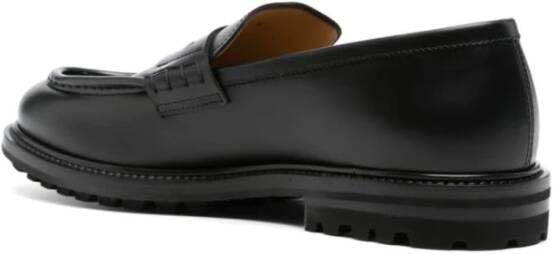 Henderson Zwarte platte schoenen Elegant stijl Black Heren