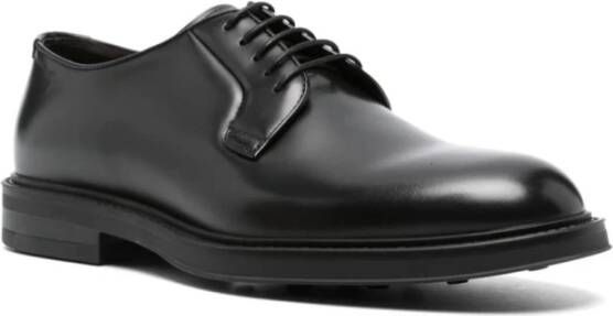 Henderson Zwarte platte schoenen Stijlvol model Black Heren