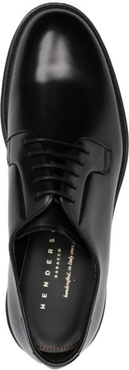 Henderson Zwarte platte schoenen Stijlvol model Black Heren