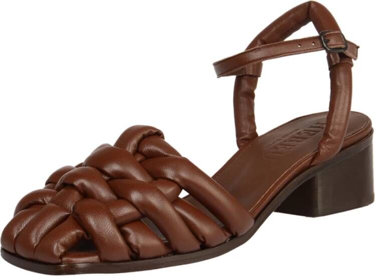 Hereu Cabersa Hak Sandalen Brown Dames