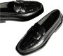 Hereu Leren Mocassin Black Dames - Thumbnail 5