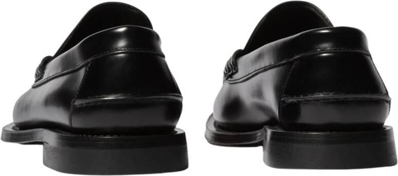 Hereu Leren Mocassin Schoen Black Dames